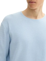 TOM TAILOR Pullover Hellblau/Blau