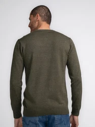Petrol Industries Pullover 'Atka' Men Knitwear V-Ausschnitt Basic 