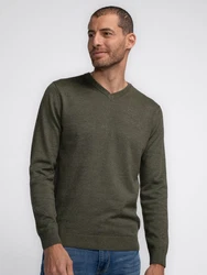 Petrol Industries Pullover 'Atka' Men Knitwear V-Ausschnitt Basic 