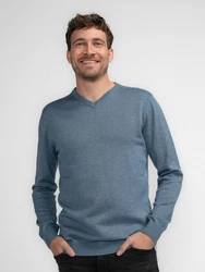 Petrol Industries Pullover 'Atka' Men Knitwear V-Ausschnitt Basic 
