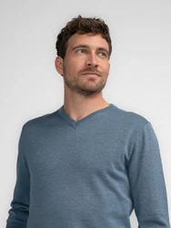 Petrol Industries Pullover 'Atka' Men Knitwear V-Ausschnitt Basic 