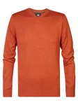 Petrol Industries Pullover 'Atka' Men Knitwear V-Ausschnitt Basic Petrol Industries Pullover 'Atka' Men Knitwear V-Ausschnitt Basic