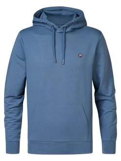 Petrol Industries Sweatshirt 'Tetlin' Grau/Blau/Dunkelblau/Hellblau