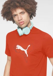 PUMA T-Shirt ESS+ LOGO LAB CAT TEE 