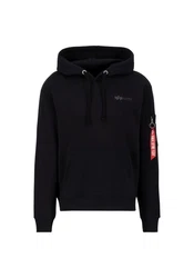 Alpha Industries Air Force Hoodie Schwarz/Dunkelblau
