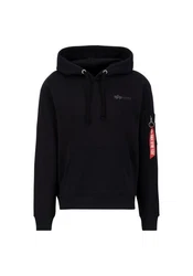 Alpha Industries Air Force Hoodie Schwarz/Dunkelblau