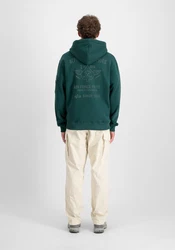 Alpha Industries Air Force Hoodie Grün/Türkis/Dunkelgrün