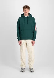 Alpha Industries Air Force Hoodie Grün/Türkis/Dunkelgrün