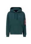 Alpha Industries Air Force Hoodie Grün/Türkis/Dunkelgrün