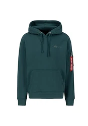 Alpha Industries Air Force Hoodie Grün/Türkis/Dunkelgrün