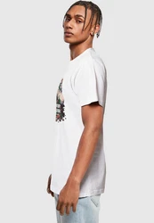 MisterTee T-Shirt Root Deep Tee Braun/Lila/Weiß/Rot