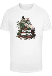 MisterTee T-Shirt Root Deep Tee Braun/Lila/Weiß/Rot