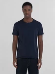 Replay T-Shirt Dunkelblau/Lila