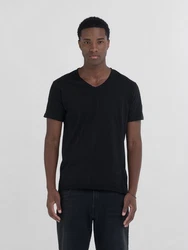 Replay V-Shirt Schwarz