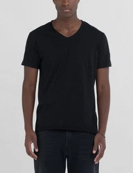 Replay V-Shirt Schwarz