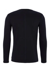 Replay Langarmshirt Dunkelblau/Schwarz/Blau