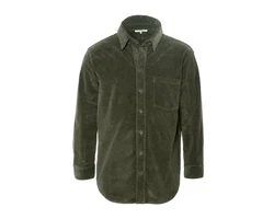 LIVING CRAFTS Cordjacke PIET Dunkelgrün/Grün