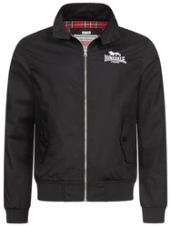 Lonsdale Winterjacke ACTON (1-St) Schwarz/Rot/Dunkelrot