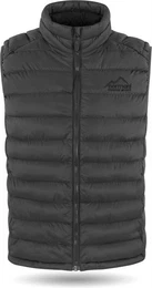 Steppweste Herren Weste Turku Wattierte Outdoor Steppweste Winddicher Midlayer mit Stehkragen