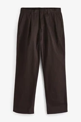 Next Stoffhose EDIT Hose Dunkelbraun/Braun/Khaki/Dunkelrot