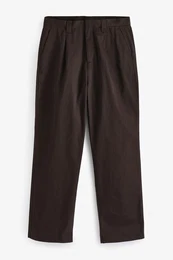 Stoffhose EDIT Hose mit weitem Bein (1-tlg)