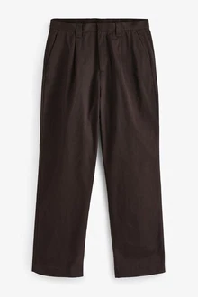 Next Stoffhose EDIT Hose Dunkelbraun/Braun/Khaki/Dunkelrot