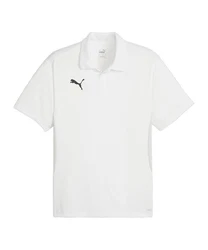 PUMA T-Shirt teamGOAL Polo Weiß/Creme
