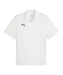 PUMA T-Shirt teamGOAL Polo Weiß/Creme