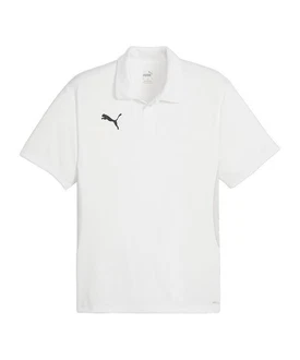 PUMA T-Shirt teamGOAL Polo Weiß/Creme