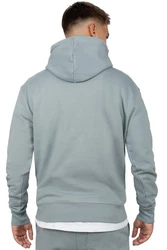 Reichstadt Kapuzenpullover Casual Basic Hoodie (23RS034) Grau