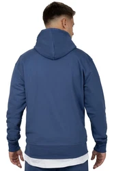 Reichstadt Kapuzenpullover Casual Basic Hoodie (23RS034) Dunkelblau