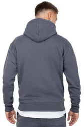 Reichstadt Kapuzenpullover Casual Basic Hoodie (23RS034) Anthrazit