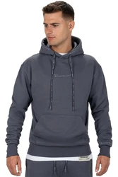 Reichstadt Kapuzenpullover Casual Basic Hoodie (23RS034) Anthrazit
