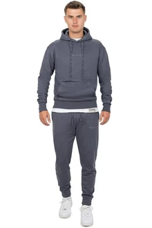 Reichstadt Kapuzenpullover Casual Basic Hoodie (23RS034) Anthrazit Reichstadt Kapuzenpullover Casual Basic Hoodie (23RS034) Anthrazit