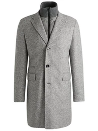 Langmantel H-Hyde-J-Bib-Pad mit herausnehmbaren Innen-Layer (1-tlg)