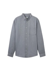 TOM TAILOR Kurzarmshirt Langarmhemd 