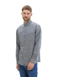 TOM TAILOR Kurzarmshirt Langarmhemd 
