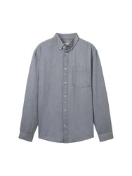 TOM TAILOR Kurzarmshirt Langarmhemd 