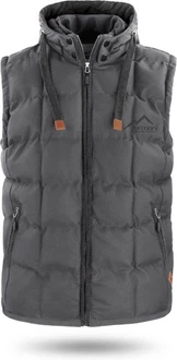 normani Steppweste Tropez Herren Outdoor Dunkelgrau/Hellgrau/Grau/Schwarz