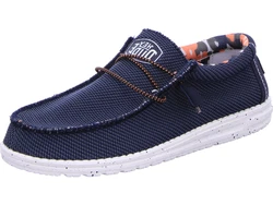 Hey Dude Wally Sox Slipper Dunkelblau/Blau/Hellblau