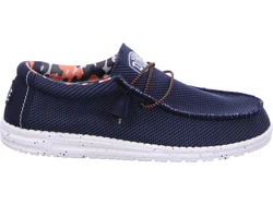 Hey Dude Wally Sox Slipper Dunkelblau/Blau/Hellblau