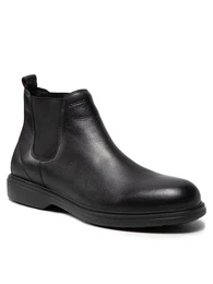 Klassische Stiefeletten U Ottavio C U16DCC 00043 C9999 Black Keilstiefel