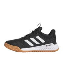 adidas Performance Court Flight Hallenschuh Schwarz/Braun