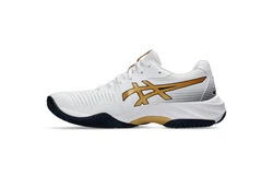 Asics NETBURNER BALLISTIC FF 3 Handballschuh WEISS/LASER PINK
