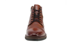 bugatti Schnürboots 'Caj' kastanienbraun/schwarz (331-8373A-4100)