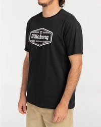 Billabong T-Shirt Trademark Schwarz/Blau/Braun
