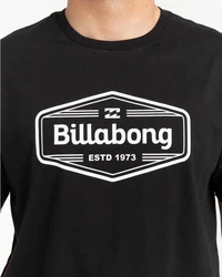 Billabong T-Shirt Trademark Schwarz/Blau/Braun
