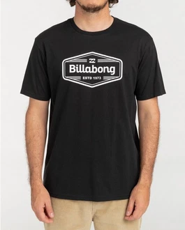 Billabong T-Shirt Trademark Schwarz/Blau/Braun