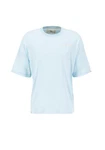 Alpha Industries T-Shirt Organics OS Roll-Up Hellblau/Blau