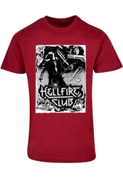ABSOLUTE CULT T-Shirt Herren (1-tlg) Dunkelrot/Lila/Rot